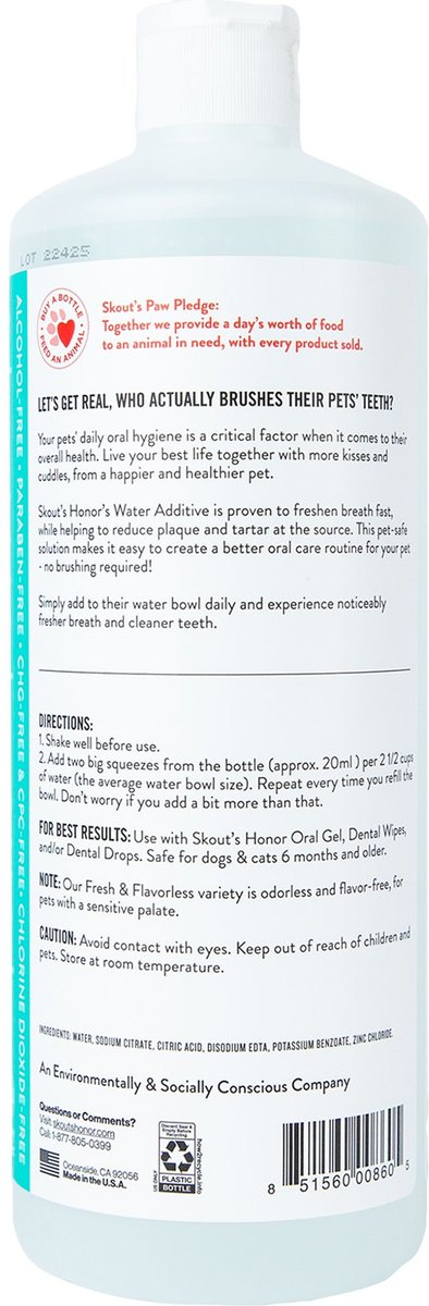 Skout's Honor Dental Water Additive (32OZ)