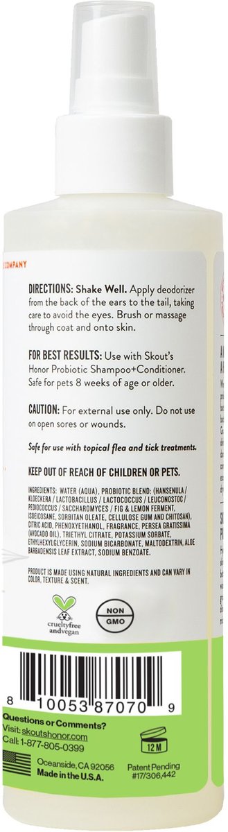 Skout's Honor Sunkissed Coconut Probiotic Deodorizer Spray (8OZ)