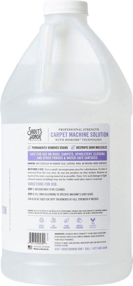 Skout's Honor Carpet Machine Solution (64OZ)