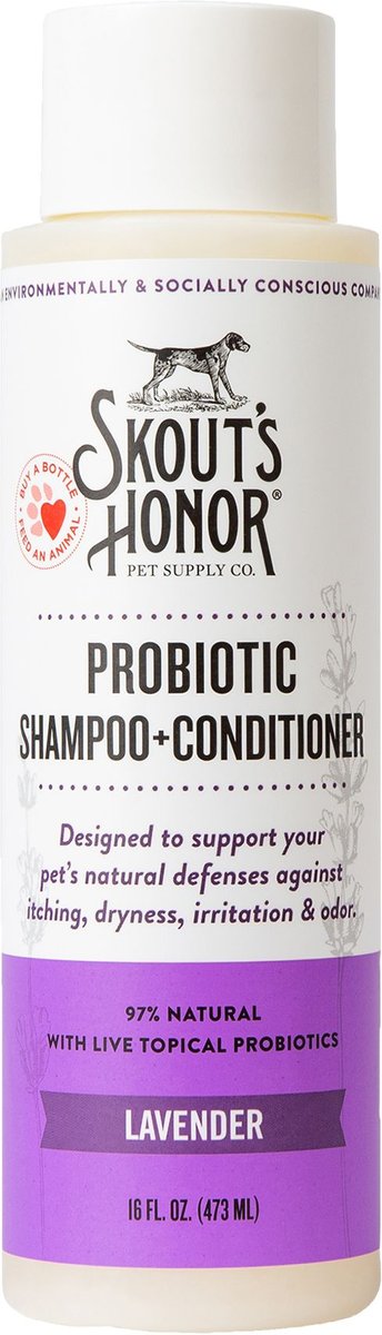 Skout's Honor Probiotic Lavender Shampoo & Conditioner (16OZ)