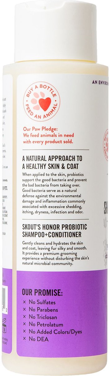 Skout's Honor Probiotic Lavender Shampoo & Conditioner (16OZ)