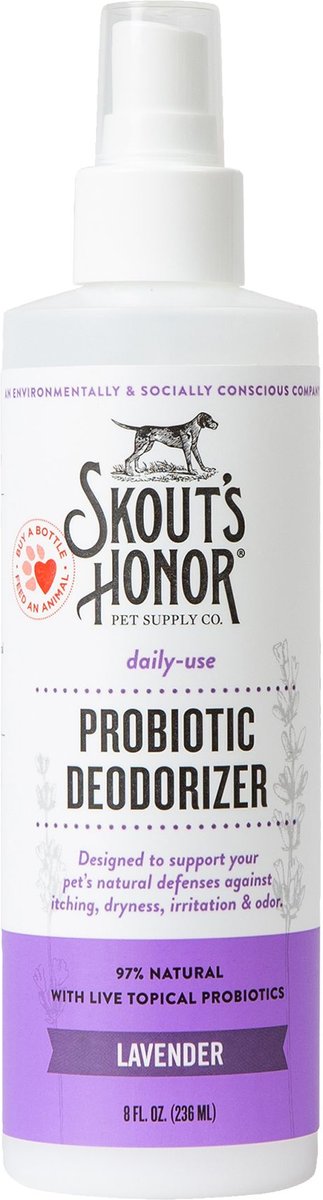 Skout's Honor Lavender Probiotic Deodorizer Spray (8OZ)