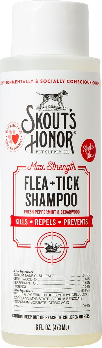 Skout's Honor Flea and Tick Shampoo (16OZ)