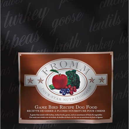 Fromm 4-Star Game Bird Recipe Dog Food