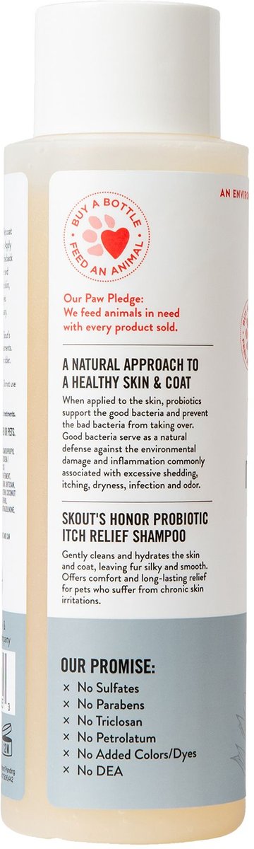 Skout's Honor Probiotic Itch Relief Shampoo (16OZ)