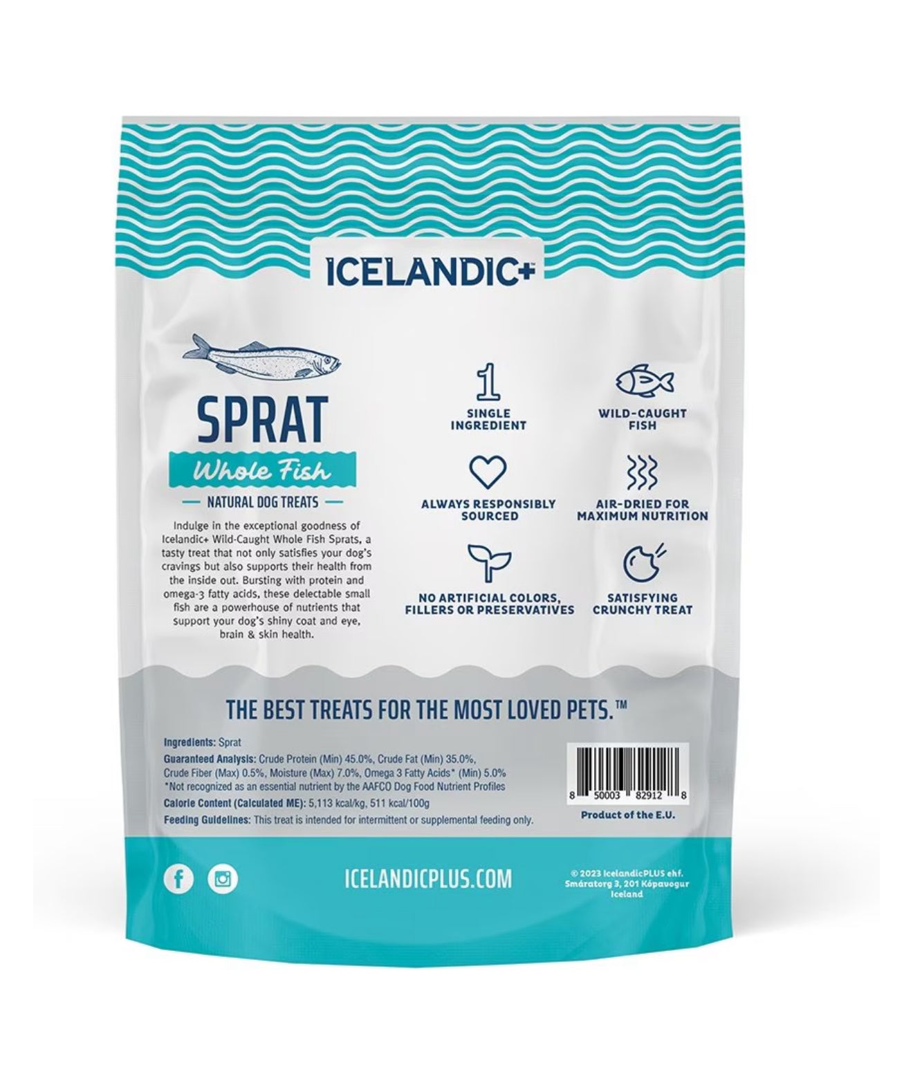 Icelandic Sprat Dog Treat